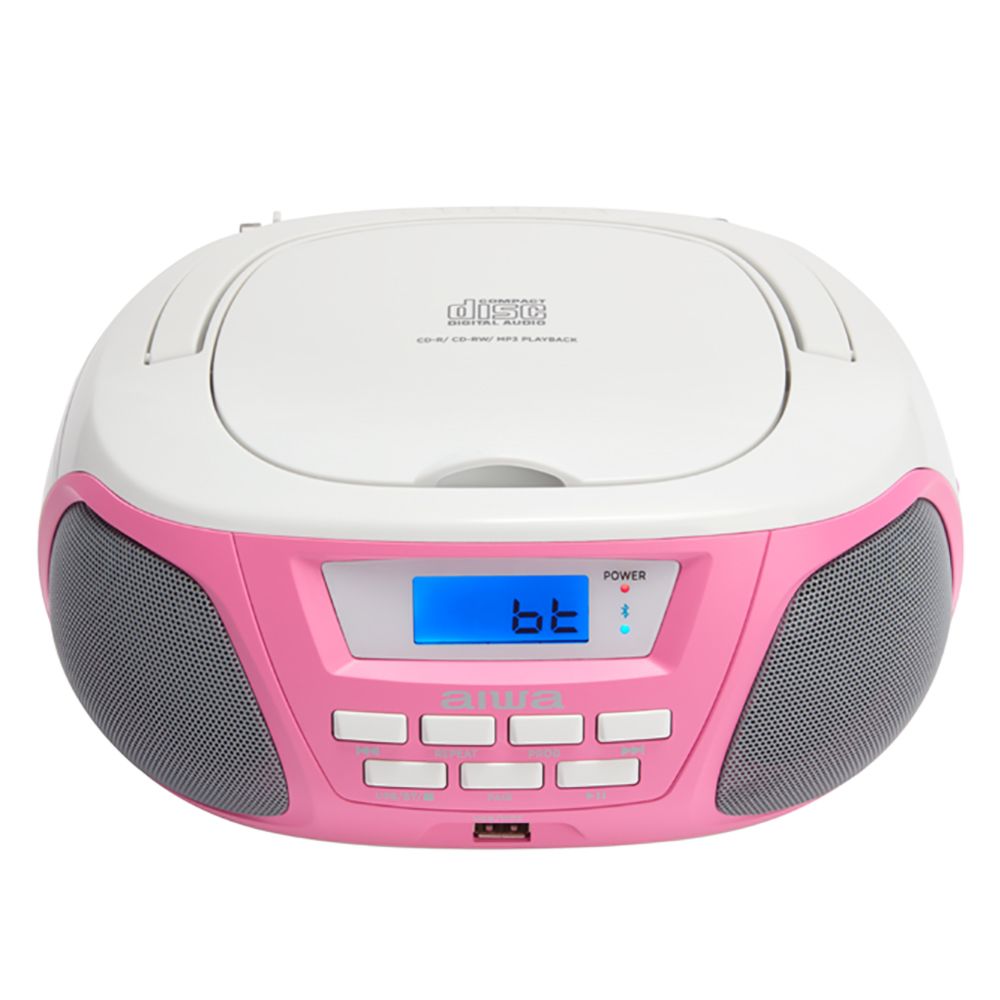 Radio Boombox Portativ me Bluetooth, CD dhe MP3 AIWA BBTU-300PK