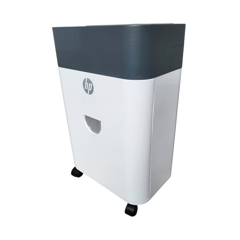 Sharrues dokumentesh HP OneShred Auto 100CC, cross cut P 4, auto feed 100 fletë, gri e bardhë