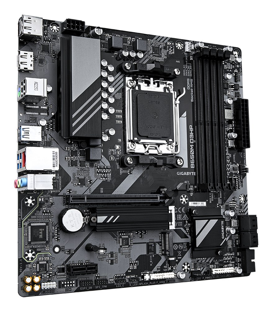 Gigabyte B650M D3HP - 1.0 - motherboard - micro ATX