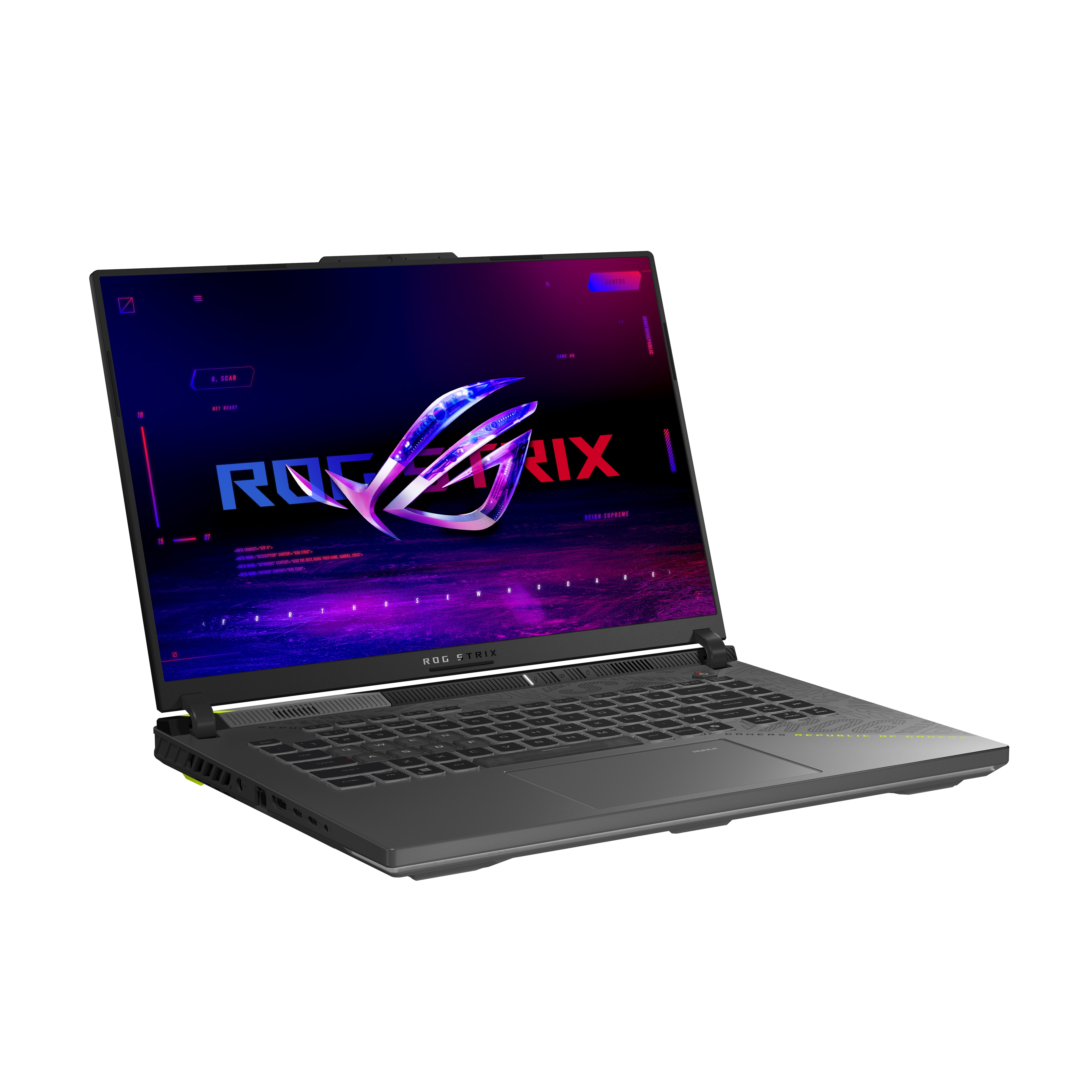 Laptop ASUS ROG Strix G16 G614PR-RV034, 16", AMD Ryzen 9 8940HX, 16GB RAM, 1TB SSD, i hirtë