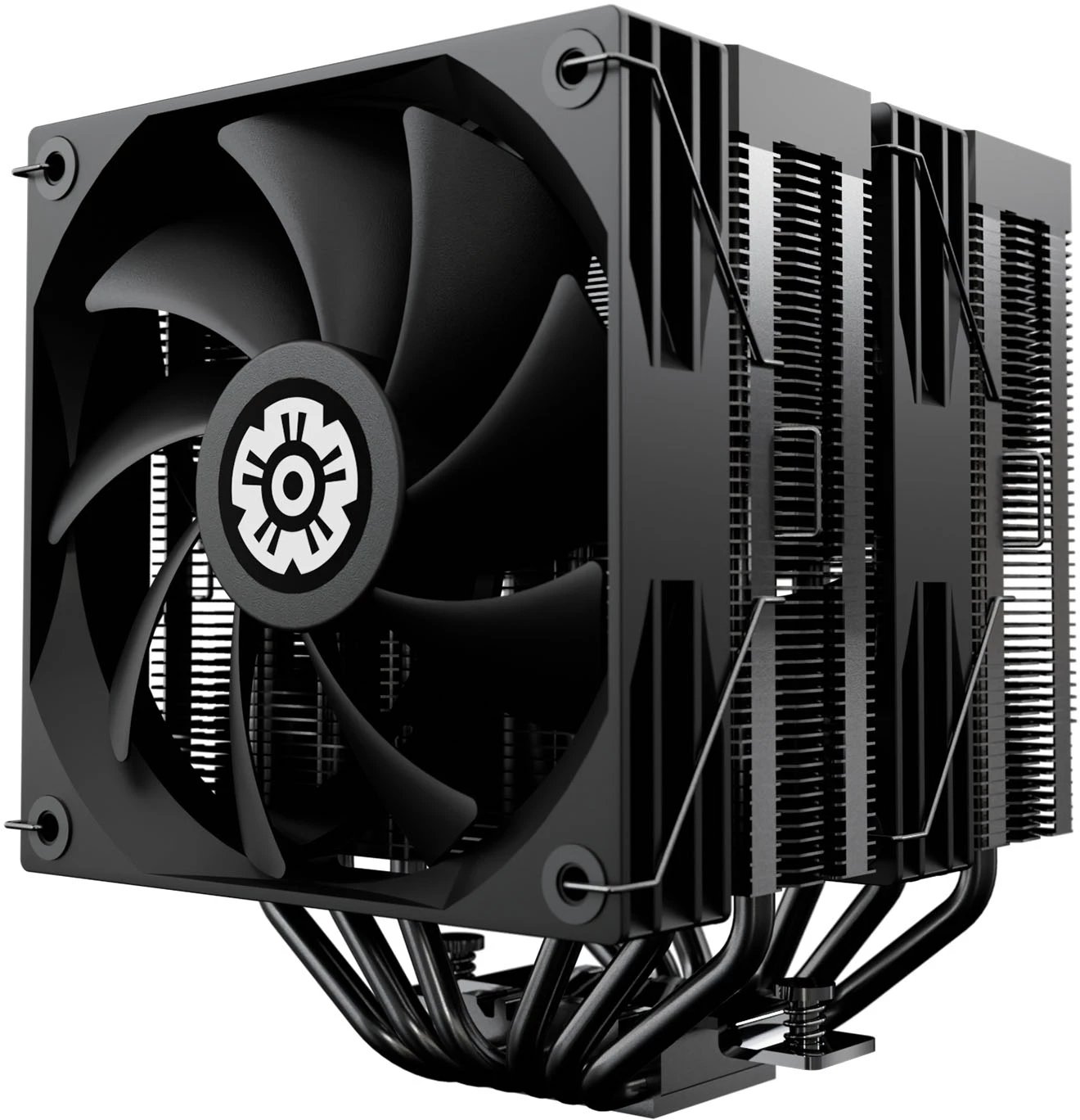 Ftohës CPU Enermax ETS TD60 Digital, 2x120mm, për AM5 dhe LGA1851, i zi