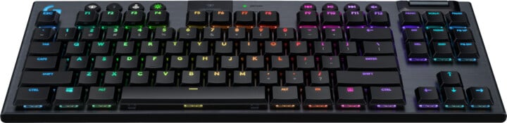 Tastierë Logitech G915 TKL Lightspeed, GL Clicky, US, e zezë