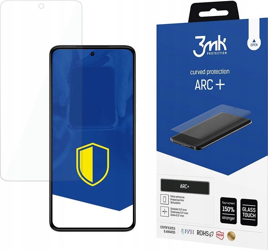 Folie mbrojtëse ekrani 3mk Arc+, për Motorola Moto G84 5G, transparente