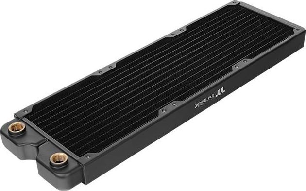 Radiator për ftohje me ujë Thermaltake Pacific C360, 360mm, për ventilatorë 120mm, i zi