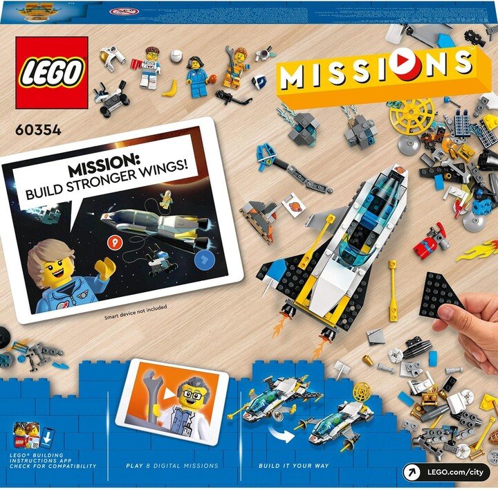 Set LEGO® City 60354 Mars Exploration, 298 pjesë