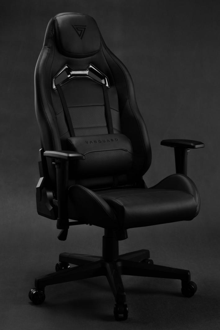 Karrige SENSE7 Vanguard, lëkurë, e zezë