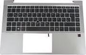 Tastierë me ndriçim për laptop HP SPS-TOPCVR W/KB CP+PS BL, e argjend