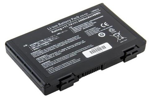 Bateri AVACOM për laptop Asus K40/K50/K70, Li-Ion, 6-qelizore, 10.8V, 4400mAh, e zezë