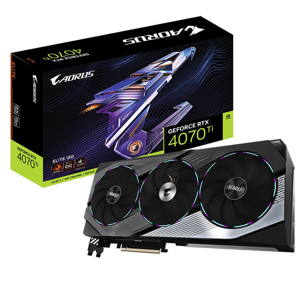 Kartelë grafike Gigabyte Aorus GeForce RTX 4070 Ti Elite 12GB GDDR6X