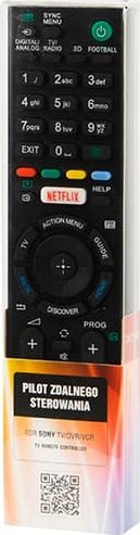 Pilot universal BLOW RMT-TX100D, për TV Sony, buton Netflix, i zi