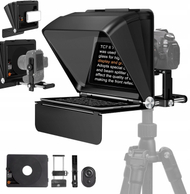 Teleprompter Lensgo Autocue TC7II Ultimate Kit, për video, i zi