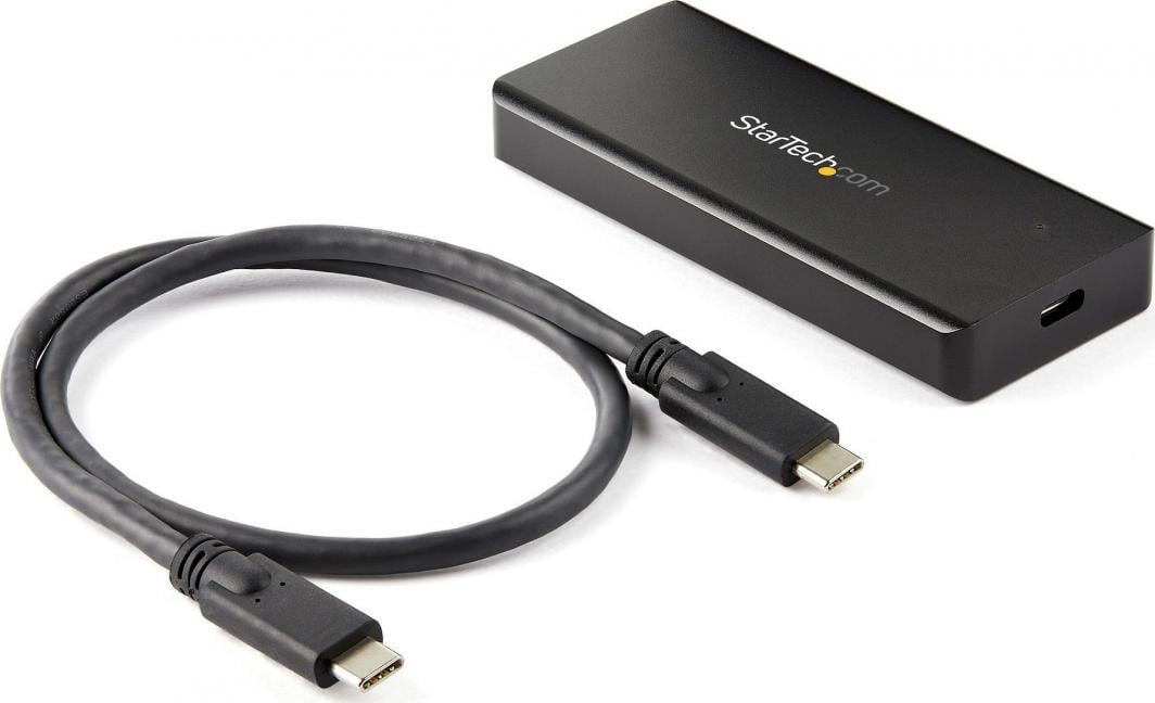 Kuti e jashtme StarTech USB C për SSD M.2 NVMe, 10Gbps, IP67, alumini i zi