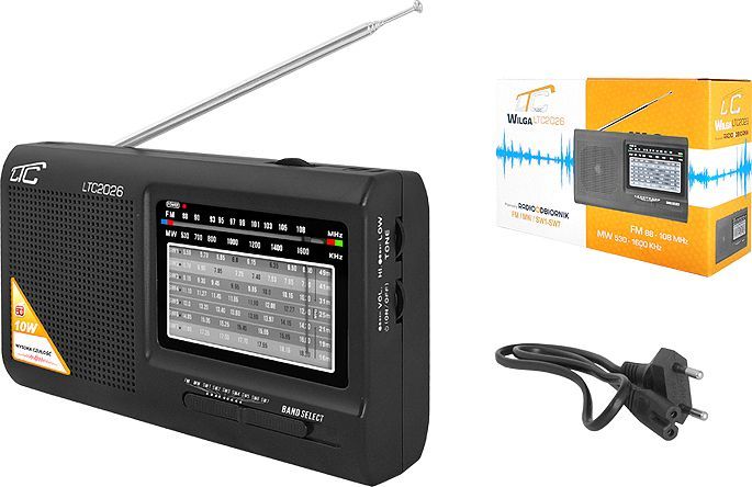 Radio LTC PS LTC-2026 WILGA, e zezë