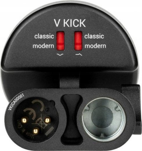 Mikrofon dinamik SE Electronics V-KICK U, për daulle, superkardioid, i zi