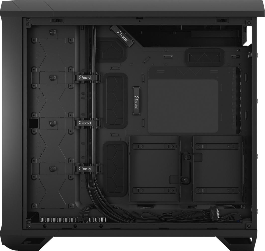 Kasë Fractal Design Torrent TG Dark Tint, e zezë, Full Tower