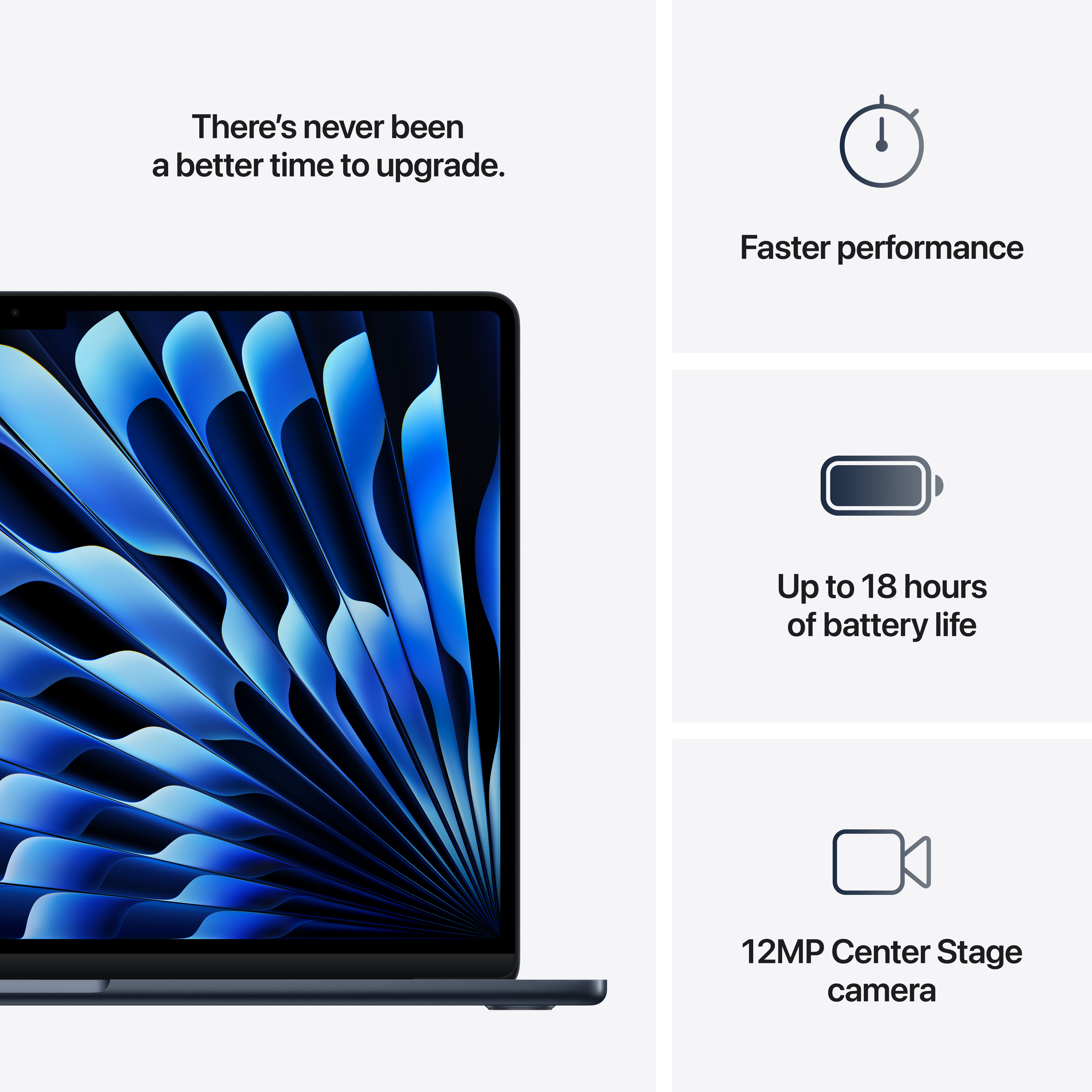 Apple MacBook Air, 15.3", M4 10-core, 24GB, 512GB SSD, 10-core GPU, Midnight