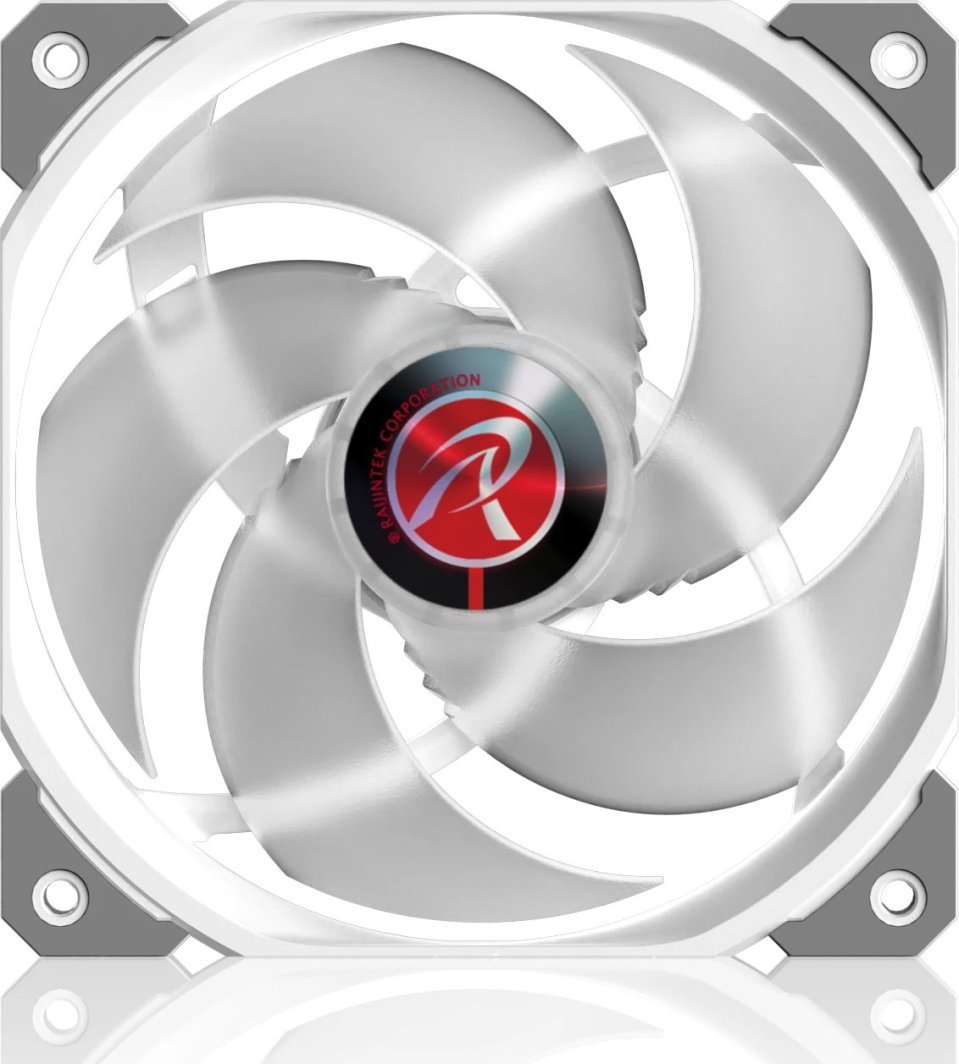 Ftohës Raijintek AGERAS 12 ARGB, 120 mm, i bardhë