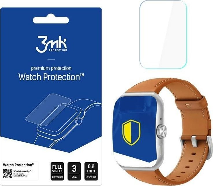 Folie mbrojtëse 3MK ARC Watch, për Oppo Watch 3 Pro, transparente
