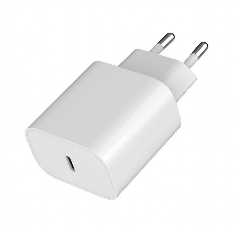 Karikues USB Baseus TA UC PD20 01, 20W, 1x USB C, i bardhë