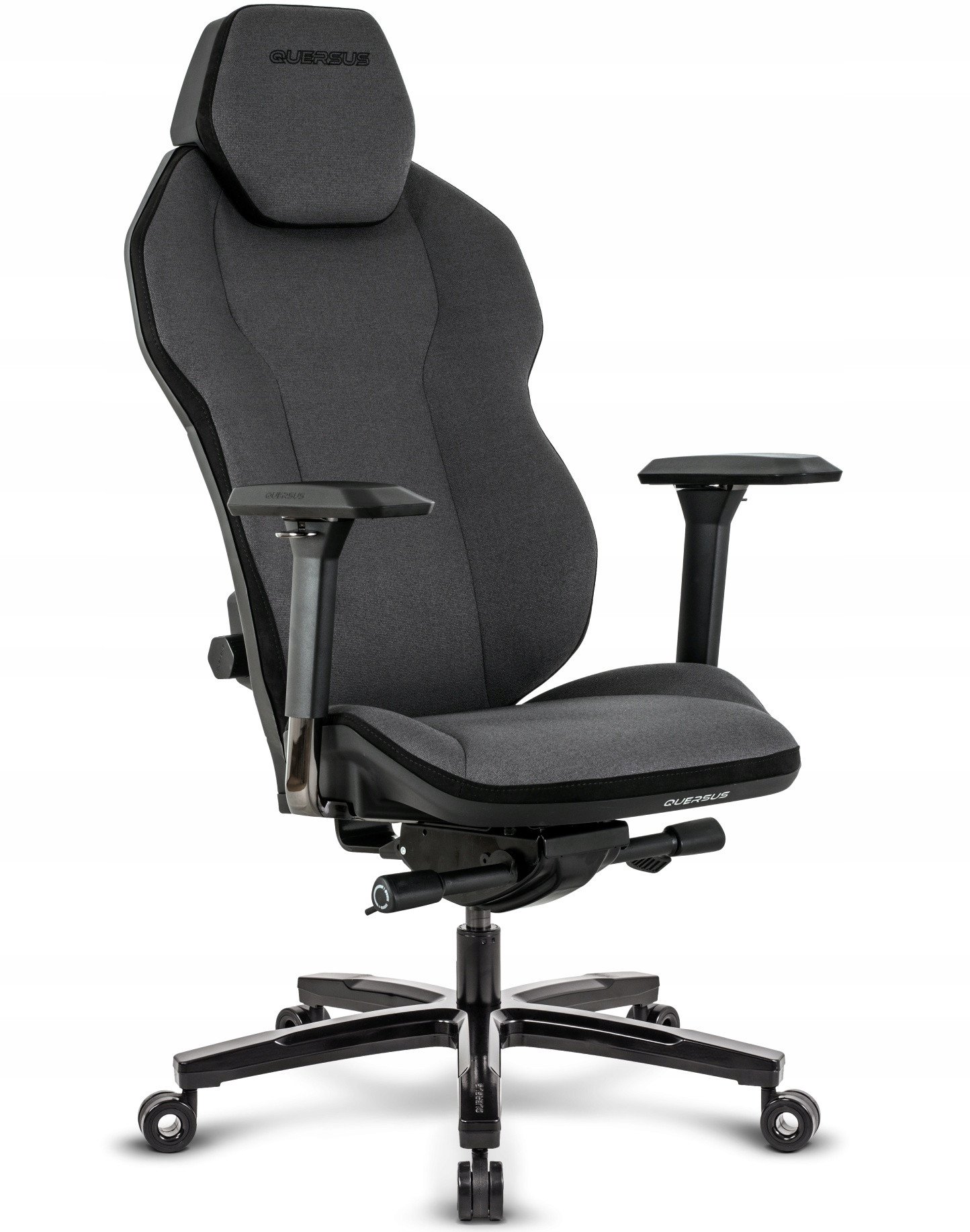Karrige lojërash QUERSUS ICOS.2.1, ergonomike, Magnetic Grey, gri
