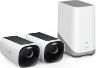 Sistem kamerash sigurie Eufy EufyCam 3, set 2+1, 4K, IP67, e zezë e bardhë