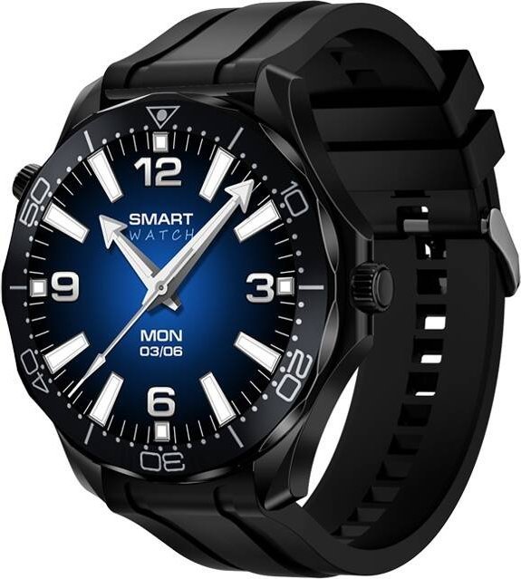 Smartwatch Veltori VT150 1, ekran 1.52", IP68, i zi