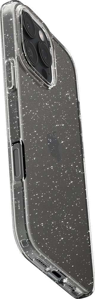 Mbulesë telefoni Spigen Liquid Crystal Glitter, për iPhone 16 Pro, Crystal Quartz, transparente