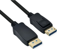 Kabllo DisplayPort ROLINE V2.0, 2m, DP ST-ST, e zezë