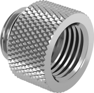 Адаптер продолжувач Barrow 10mm, G1/4 машки во женски, сребрен