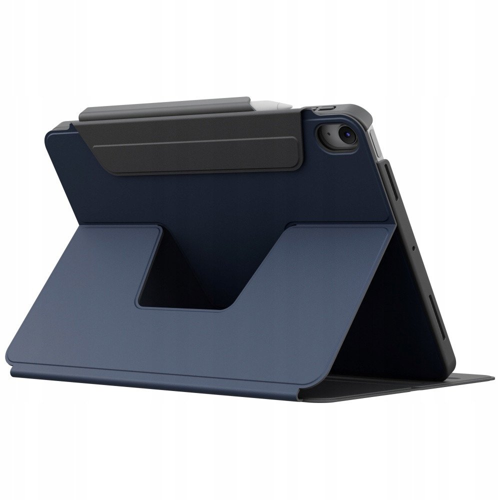 Futrollë magnetike Uniq Rovus Snapmount, rrotullim 360°, për iPad Air 11, e zezë