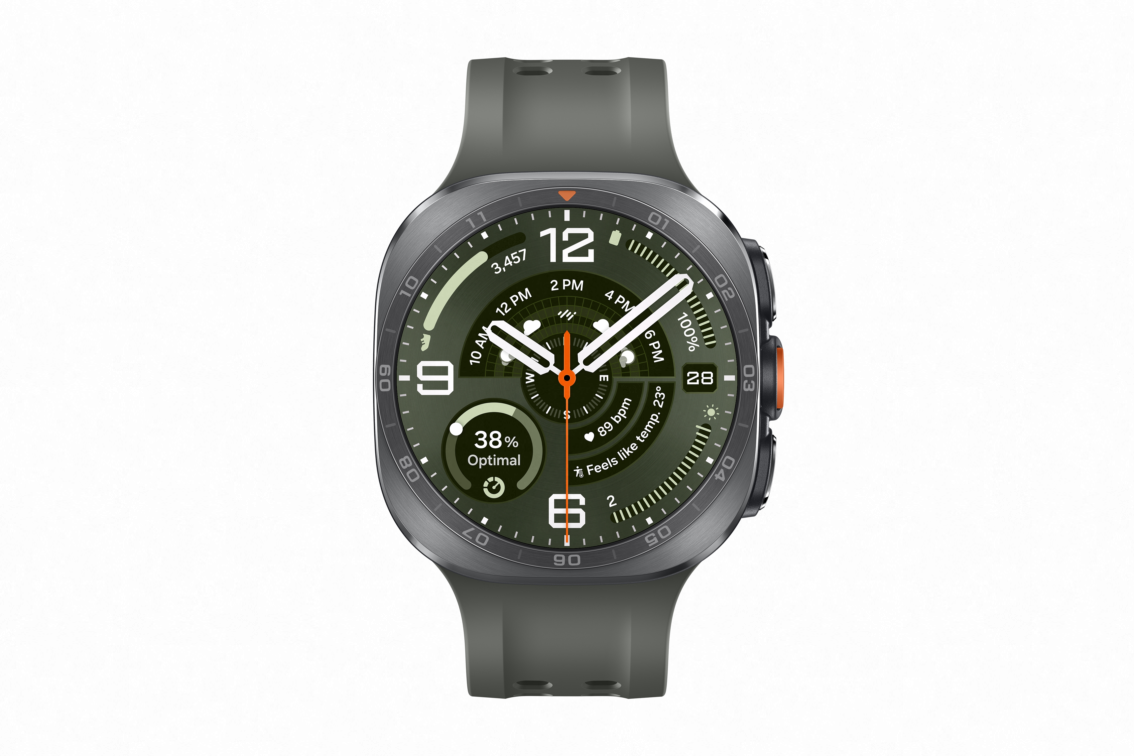 Orë e mençur Samsung Galaxy Watch Ultra2, LTE, e argjendtë