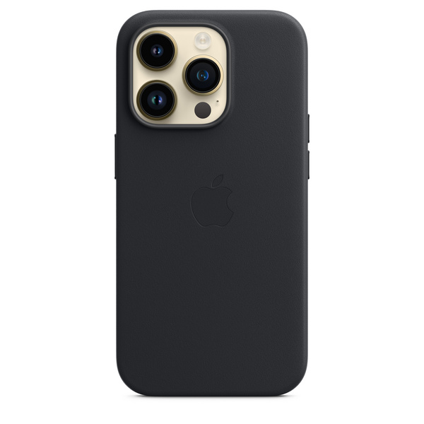 [OUTLET] Apple iPhone 14 Pro Leather Case me MagSafe, Midnight