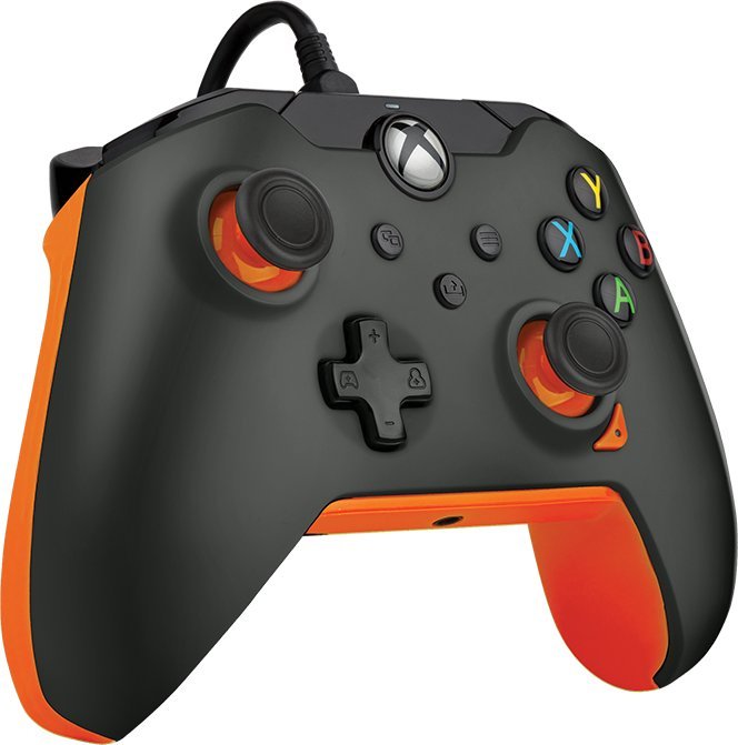 Kontroller PDP XS Atomic Black, me kabllo