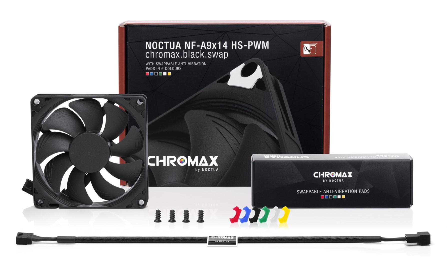 Ftohës Noctua NF-A9X14 HS-PWM CH.BK.S, 9.2 cm, i zi