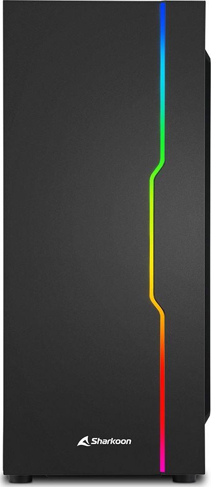 Kasë kompjuteri Sharkoon RGB Slider, e zezë