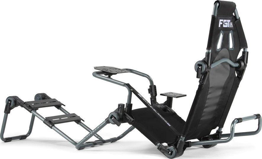 Kokpit simulimi Next Level Racing F-GT LITE, i palosshëm, pozicion Formula dhe GT, gri