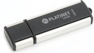 Pendrive Platinet X-Depo, 128 GB, e zezë
