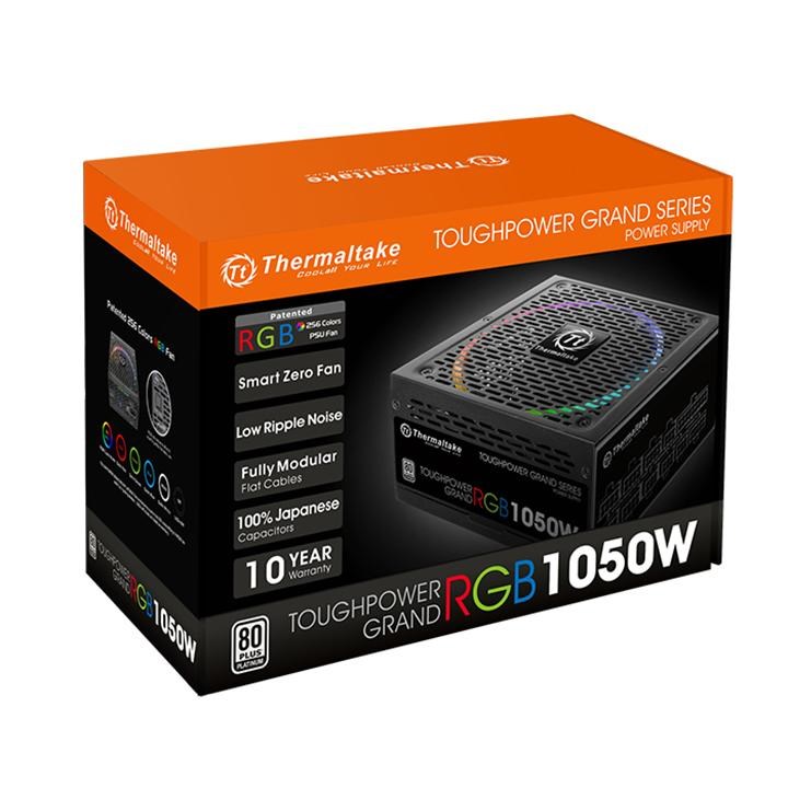 Furnizues me energji Thermaltake Toughpower Grand Riing, 1050W, 80 PLUS Platinum, 140mm, i zi