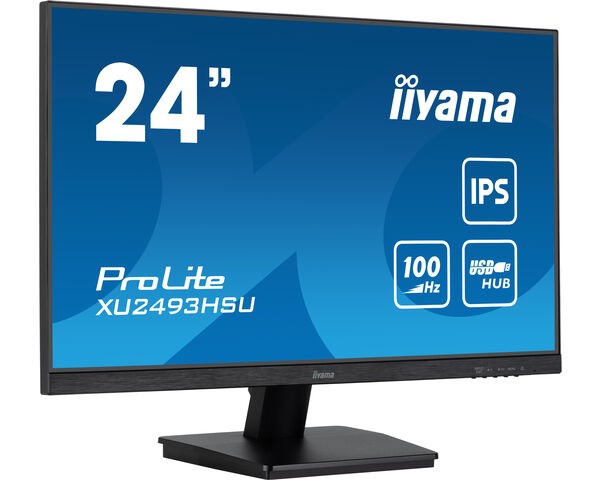 Monitor iiyama ProLite XU2493HSU-B6, 24", 1920 x 1080, 100 Hz, i zi