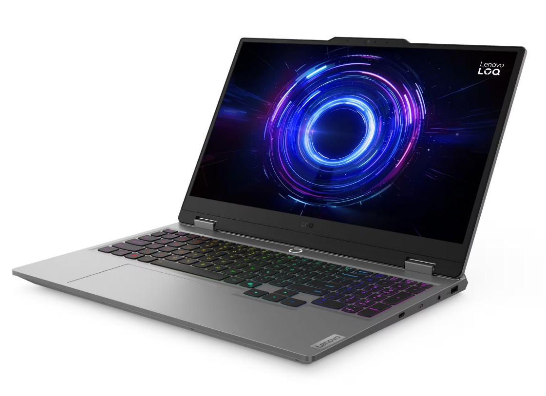 Laptop Lenovo LOQ 15IRX10, 15.6", Intel Core i7-13650HX, 16GB RAM, 1TB SSD, NVIDIA GeForce RTX 5070, i argjendtë