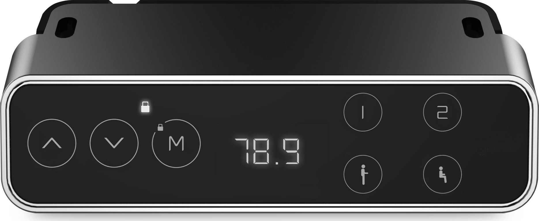 Kornizë tavoline me lartësi të rregullueshme Digitus ZUB, rregullim elektrik, e bardhë