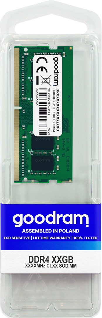 Memorie RAM Goodram GR3200S464L22/32G, 32GB, DDR4, 3200MHz
