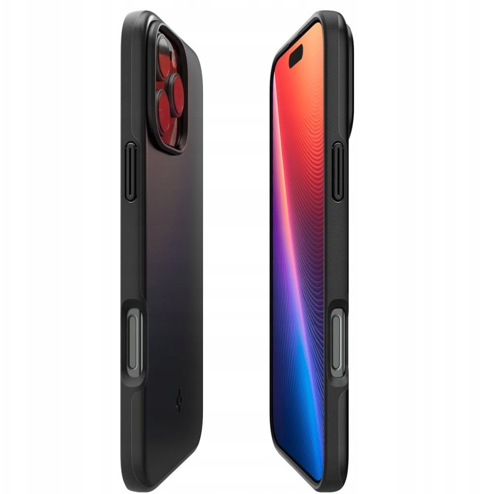 Mbulesë telefoni Spigen Thin Fit MagSafe për iPhone 17 Pro Max, e hollë, mbështetje MagSafe, e zezë