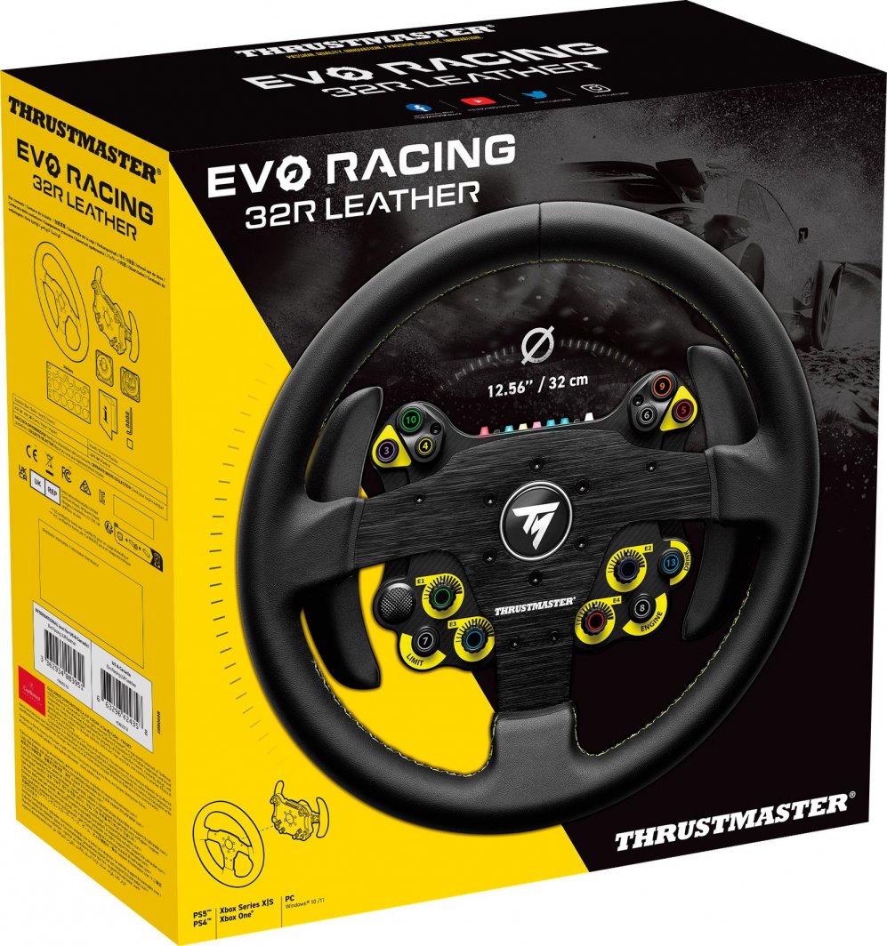 Timon Thrustmaster EVO Racing 32R Leather Lenkrad