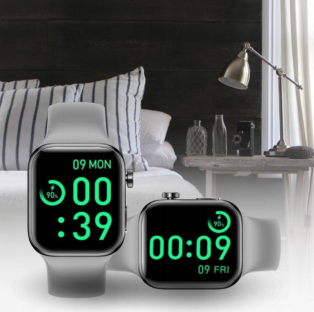 Smartwatch Yaxo Tampa, ekran me prekje, Bluetooth, grafit