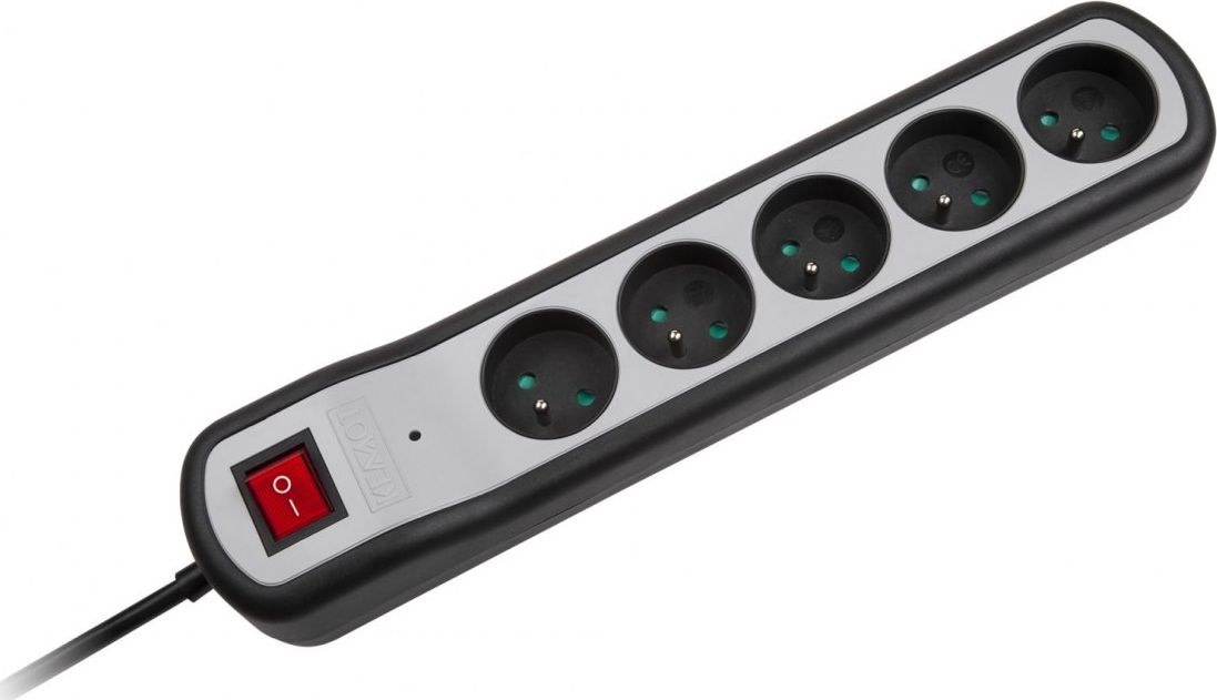 Shirit rryme Rebel URZ3063, 5 dalje, kabllo 5 m, i bardhë e zi