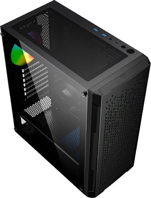 Kasë Gembird Fornax 400X ARGB, Midi Tower