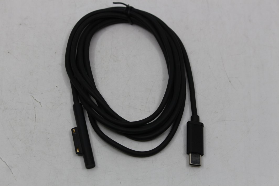 Kabllo karikimi Manhattan, USB C në Surface Connect, 15V 3A, 1.8m, e zezë