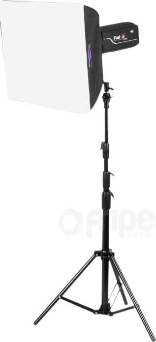Softbox Aurora LBDR 45S, 45 x 45 cm, argjendtë i zi