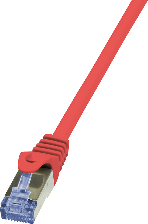 LogiLink CQ3054S CAT 6A S/FTP Патч Кабел, 2 m, Црвен